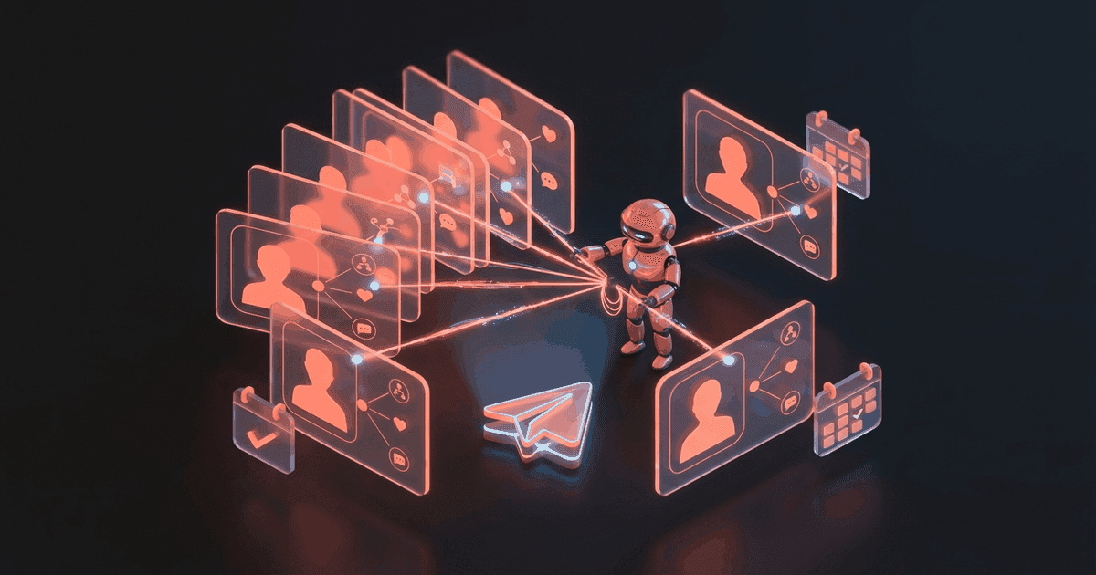 Never Forget a Contact Again: AI-Powered Personal CRM in Telegram