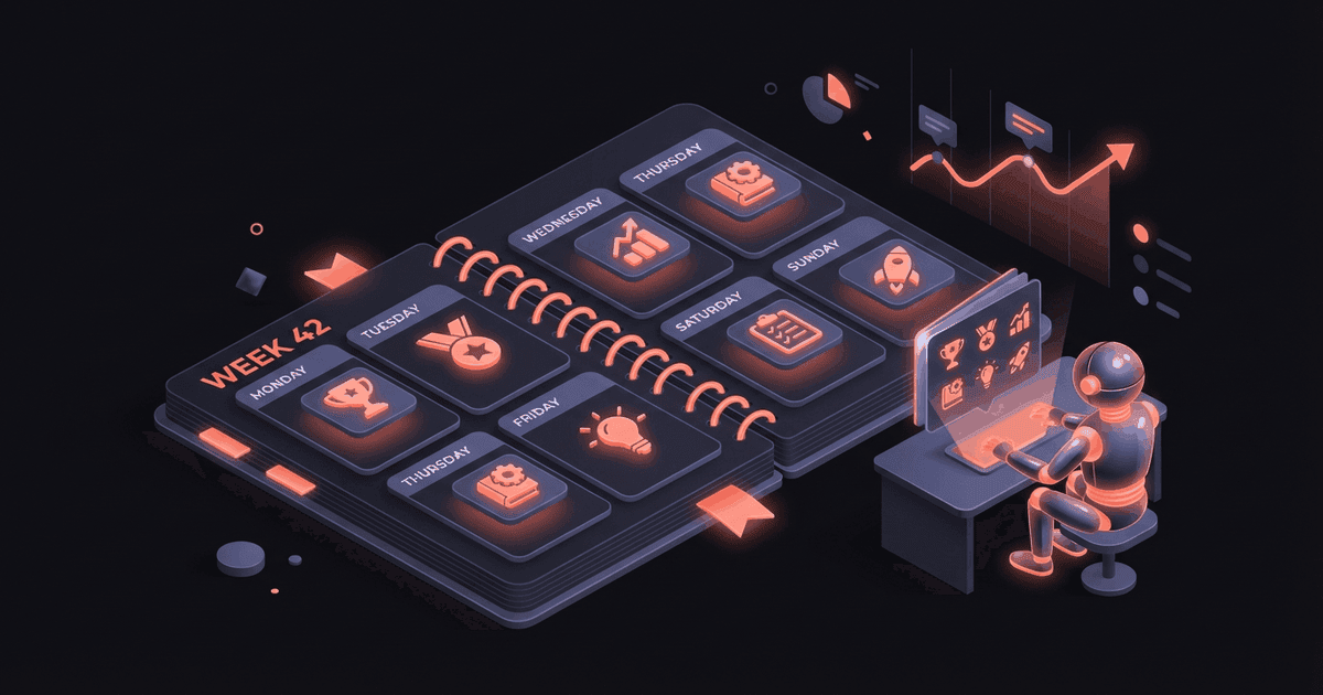 The Weekly Reflection Hack: How an AI Agent Builds My Portfolio