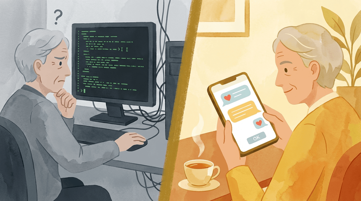 The gap between enthusiasm and usability