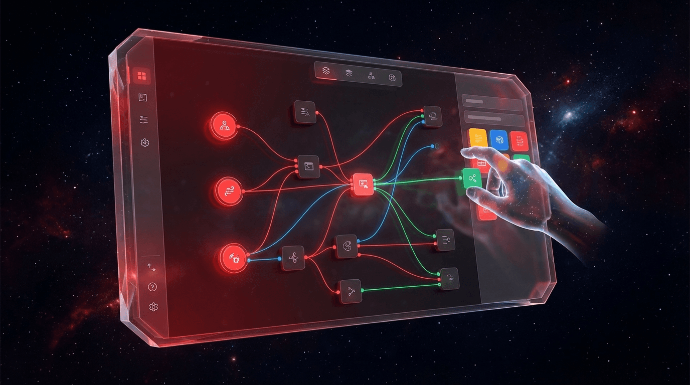 Grok's agent builder interface for creating specialized AI agents