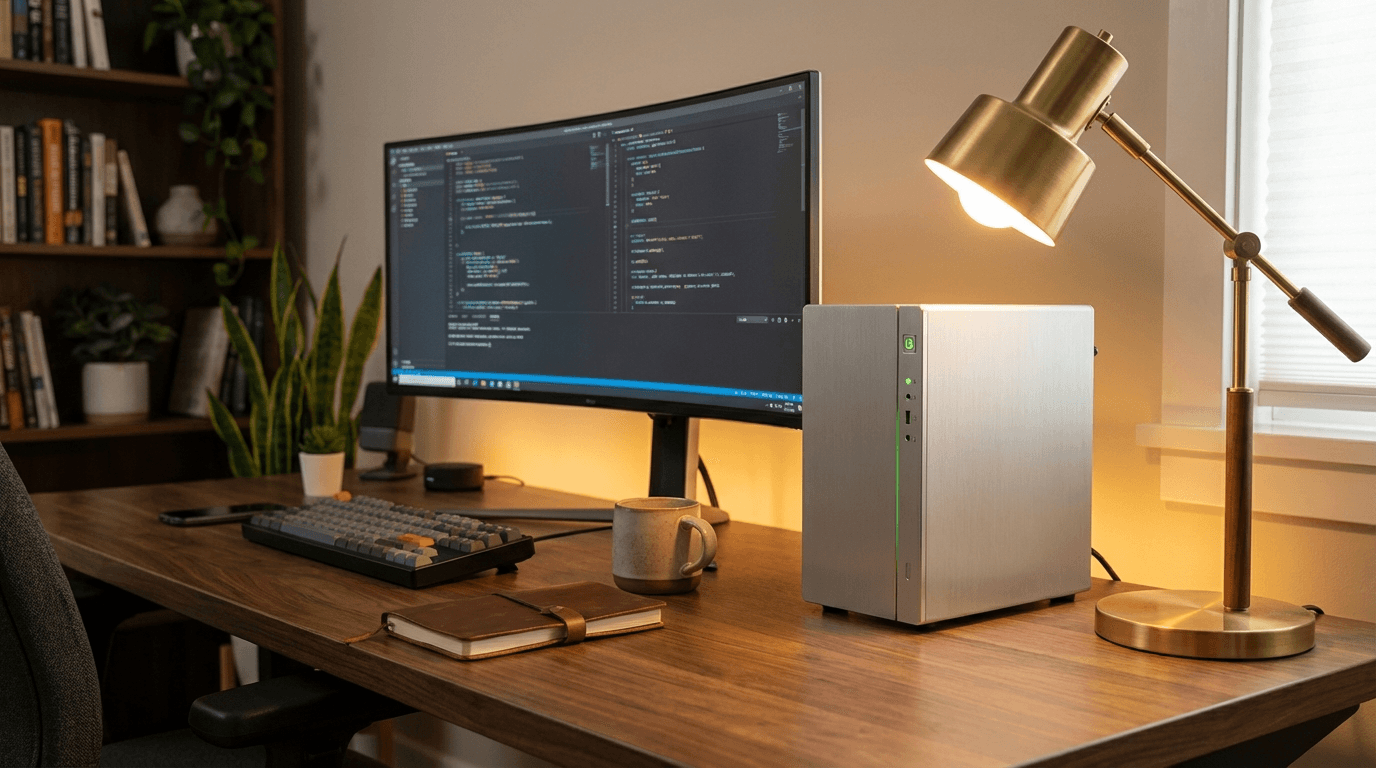 The DGX Station brings enterprise AI compute to your desk