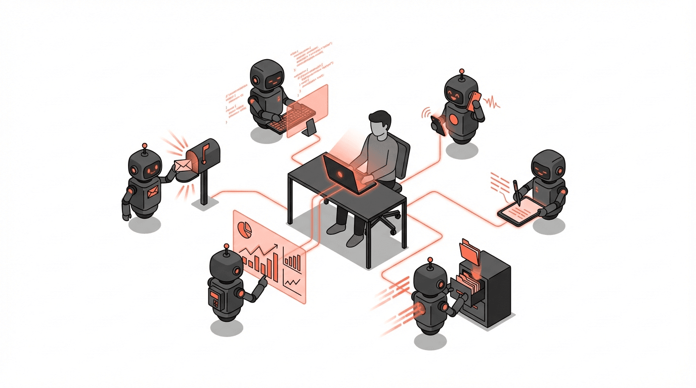 I Ran My Entire Week With 6 AI Agents and Zero Employees