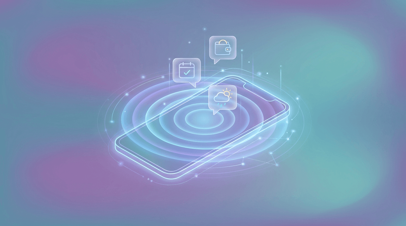 Proactive AI that acts before you ask