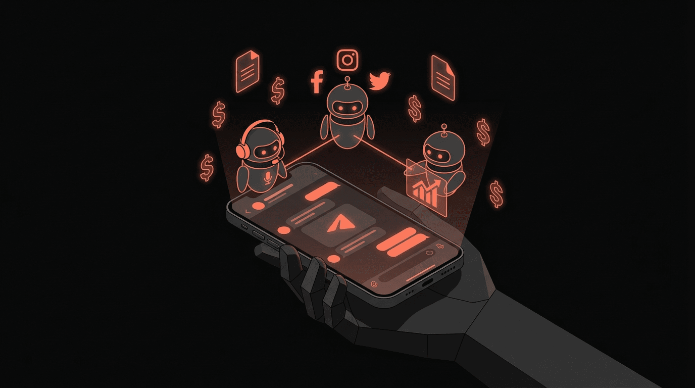 3 AI Agents, 1 Telegram Group: How I Run My Side Hustle From My Phone