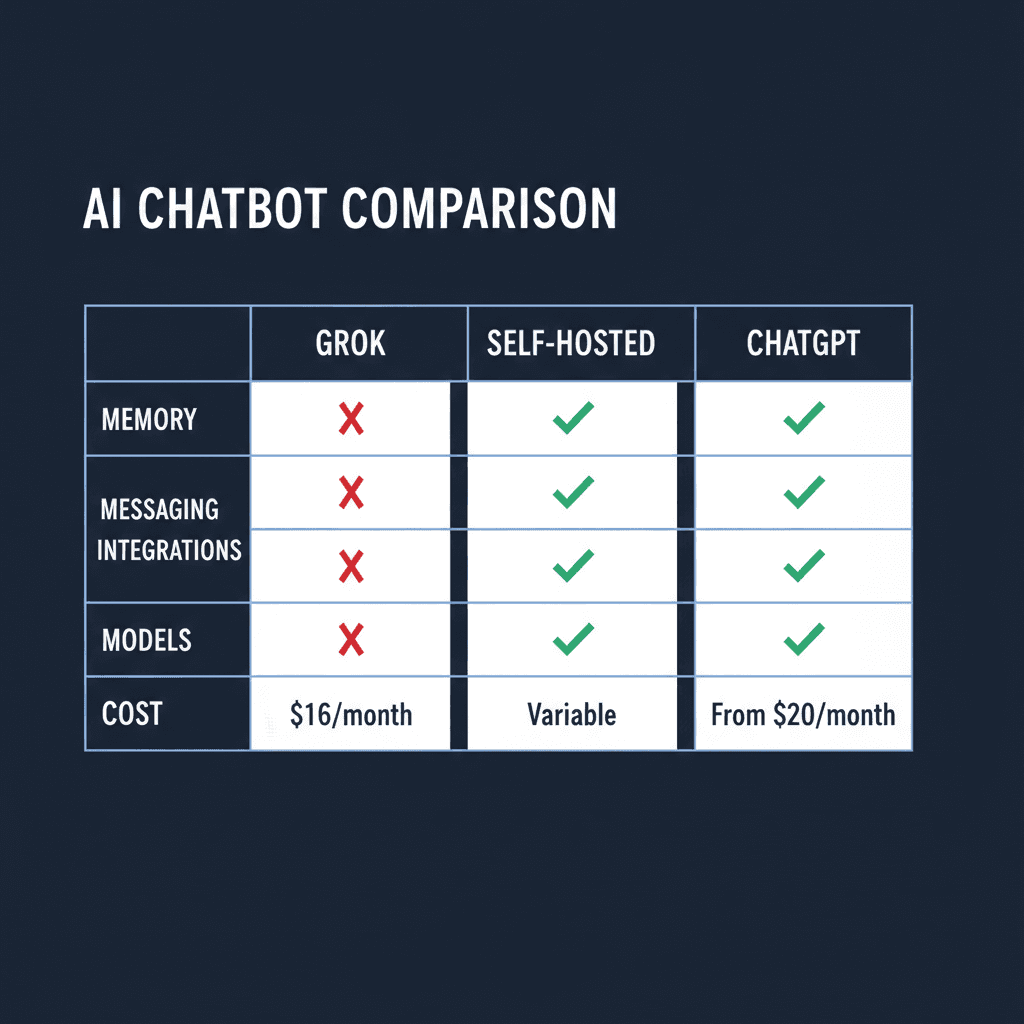 The five limitations of Grok custom agents that push builders toward self-hosting